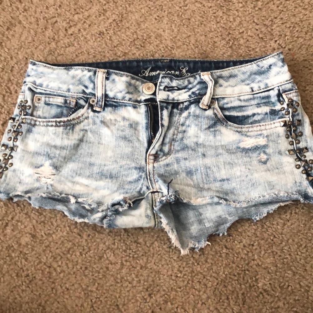 American Eagle Jean Cutoff Shorts size 0